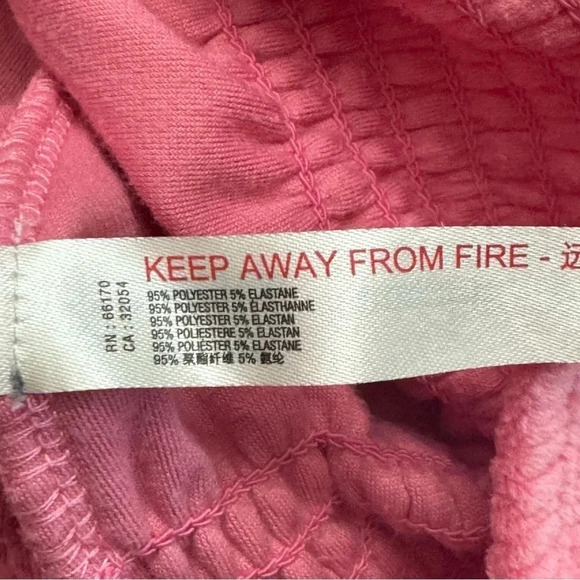 EUC Anthropologie Saturday Sunday Barbie pink velour zip-up hoodie. Small. - Picture 4 of 11